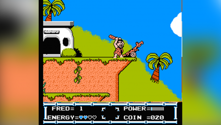 Игра RMC Famicom Dendy The Flintstones: The Rescue of Dino & Hoppy 90х Английская Версия Только Картридж Б/У - Retromagaz, image 1