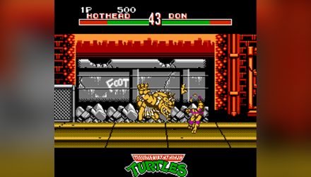 Игра RMC Famicom Dendy Teenage Mutant Ninja Turtles: Tournament Fighters (TMNT 4) 90х Английская Версия Только Картридж Б/У - Retromagaz, image 2