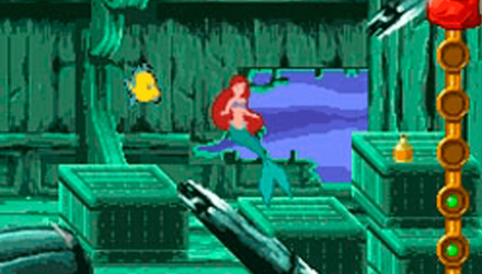 Гра RMC Game Boy Advance Disney's The Little Mermaid: Magic in Two Kingdoms Англійська Версія Тільки Картридж Б/У - Retromagaz, image 3