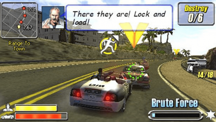 Игра Sony PlayStation Portable Pursuit Force Английская Версия Б/У - Retromagaz, image 3