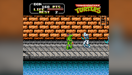 Гра Steepler Famicom Dendy Teenage Mutant Ninja Turtles II: The Arcade Game (TMNT 2) 90х Англійська Версія Тільки Картридж Б/У - Retromagaz, image 4