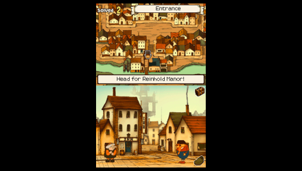 Гра Nintendo DS Professor Layton and the Curious Village Англійська Версія Б/У - Retromagaz, image 3