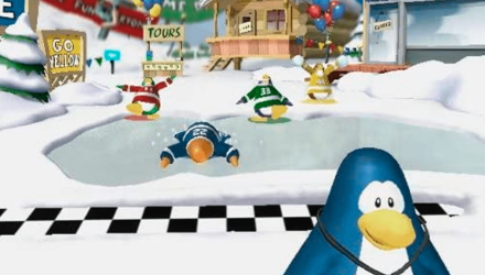 Игра Nintendo Wii Club Penguin: Game Day! Europe Английская Версия Б/У - Retromagaz, image 1