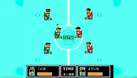 Игра Nintendo Famicom Dendy Ike Ike! Nekketsu Hockey-bu: Subete Koronde Dairanto Японская Версия Б/У - Retromagaz, image 2