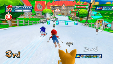 Гра Nintendo Wii Mario & Sonic at the Olympic Winter Games Europe Англійська Версія Б/У - Retromagaz, image 2