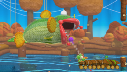 Гра Nintendo Wii U Yoshi's Woolly World Europe Англійська Версія Б/У - Retromagaz, image 5