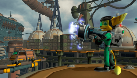 Гра Sony PlayStation 2 Ratchet and Clank 2: Locked and Loaded Europe Англійська Версія Б/У - Retromagaz, image 3