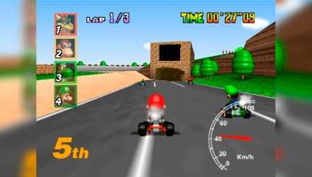 Гра Nintendo N64 Mario Kart 64 Europe Англійська Версія Тільки Картридж Б/У - Retromagaz, image 1