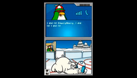 Гра Nintendo DS Disney Club Penguin: Elite Penguin Force: Herbert's Revenge Англійська Версія Б/У - Retromagaz, image 2