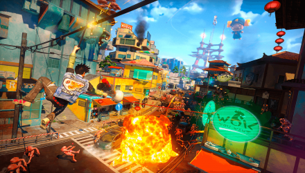 Гра Microsoft Xbox One Sunset Overdrive Російські Субтитри Б/У - Retromagaz, image 4