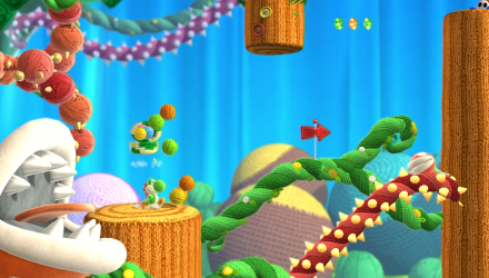 Гра Nintendo Wii U Yoshi's Woolly World Europe Англійська Версія Б/У - Retromagaz, image 4