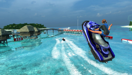 Игра Nintendo Switch Aqua Moto Racing Utopia Английская Версия Б/У - Retromagaz, image 4