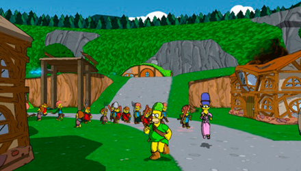 Игра Nintendo DS The Simpsons Game Английская Версия Б/У - Retromagaz, image 5