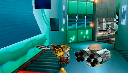 Игра Sony PlayStation Portable Ratchet & Clank Size Matters Английская Версия Б/У - Retromagaz, image 4