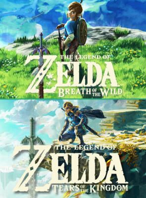 Набор Игра Nintendo Switch The Legend of Zelda Breath of The Wild Русская Озвучка Б/У  + The Legend of Zelda: Tears of the Kingdom - Retromagaz