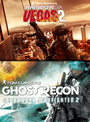 Игра Sony PlayStation 3 Tom Clancy's Rainbow Six Vegas 2 + Ghost Recon Advanced Warfighter 2 Английская Версия Б/У