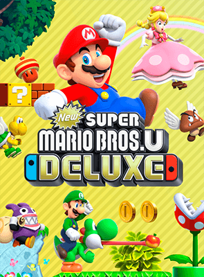 Гра Nintendo Switch New Super Mario Bros. U Deluxe Російські Субтитри Новий - Retromagaz