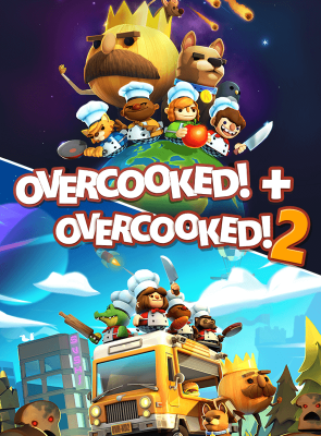 Гра Sony PlayStation 4 Overcooked! + Overcooked! 2 Англійська Версія Б/У - Retromagaz