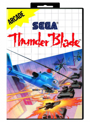 Гра Sega Master System Thunder Blade Англійська Версія Без Мануалу Б/У - Retromagaz