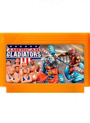 Гра RMC Famicom Dendy American Gladiators 90х Англійська Версія Тільки Картридж Б/У - Retromagaz