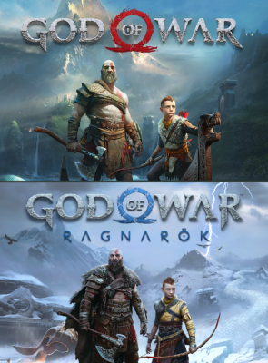 Набір Гра Sony PlayStation 4 God of War Російська Озвучка Б/У  + Гра God of War Ragnarok - Retromagaz