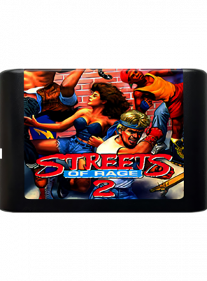 Игра RMC Mega Drive Streets of Rage 2 (Bare Knuckle) Английская Версия Только Картридж Новый