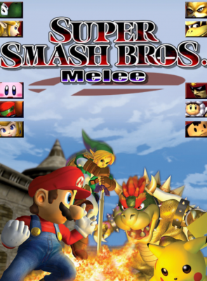 Игра Nintendo GameCube Super Smash Bros. Melee USA Английская Версия Б/У - Retromagaz