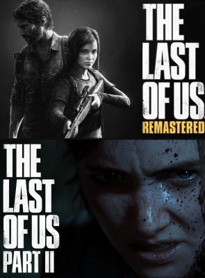 Набор Игра Sony PlayStation 4 The Last of Us Remastered Русская Озвучка Б/У  + The Last of Us Part II - Retromagaz