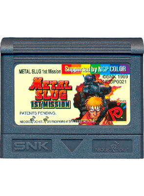 Игра SNK Neo Geo Pocket Metal Slug 1st Mission Английская Версия Только Картридж Б/У