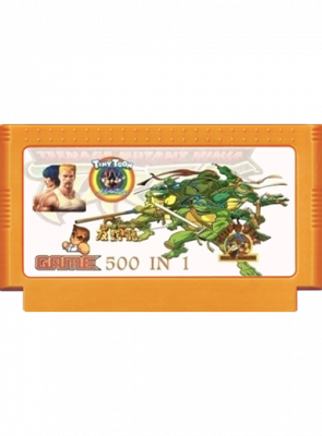 Збірник Ігор RMC Famicom Dendy 500 in 1 Без Повторів Англійська Версія Тільки Картридж Новий - Retromagaz