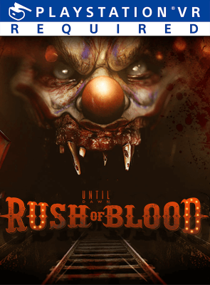 Игра Sony PlayStation 4 Until Dawn Rush of Blood Русская Озвучка Б/У