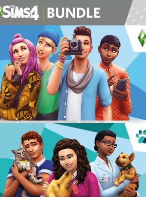 Игра Sony PlayStation 4 The Sims 4 + Cats & Dogs Bundle Русская Озвучка Б/У