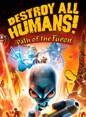 Игра Sony PlayStation 3 Destroy All Humans! Path of the Furon Английская Версия Б/У