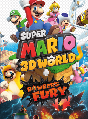 Гра Nintendo Switch Super Mario 3D World + Bowser's Fury SteelBook Edition Російські Субтитри Б/У - Retromagaz