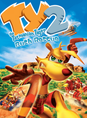 Игра Sony PlayStation 2 Ty the Tasmanian Tiger 2: Bush Rescue Europe Английская Версия Б/У - Retromagaz