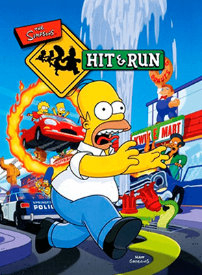 Игра Microsoft Xbox Original The Simpsons: Hit & Run Английская Версия Б/У - Retromagaz