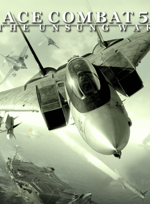 Гра Sony PlayStation 2 Ace Combat 5: The Unsung War (Squadron Leader) Europe Англійська Версія Б/У - Retromagaz