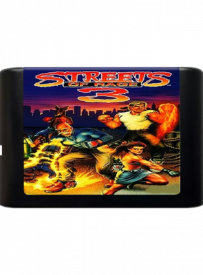 Игра RMC Mega Drive Streets of Rage 3 (Bare Knuckle) Английская Версия Только Картридж Новый