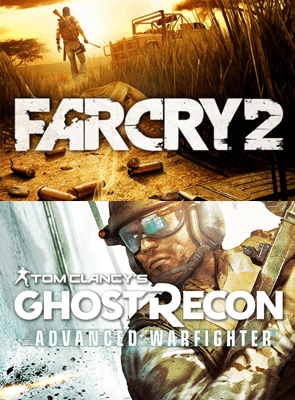 Игра Microsoft Xbox 360 Far Cry 2 + Tom Clancy's Ghost Recon Advanced Warfighter Английская Версия Б/У