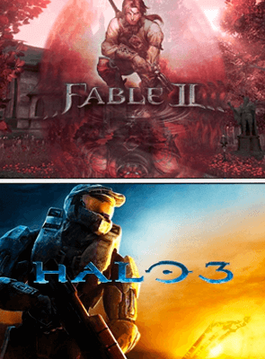 Гра Microsoft Xbox 360 Fable 2 + Halo 3 Англійська Версія Б/У - Retromagaz