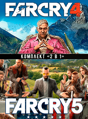 Гра Sony PlayStation 4 Far Cry 4 + Far Cry 5 Російська Озвучка Б/У - Retromagaz