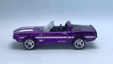 Машинка Базова Hot Wheels '69 Shelby GT-500 Super Treasure Hunt STH Muscle Mania 1:64 HKL22 Purple - Retromagaz, image 3