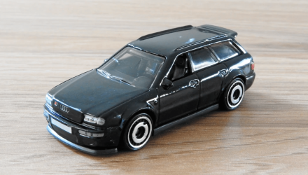 Машинка Базова Hot Wheels '94 Audi Avant RS2 Wagons 1:64 HCT69 Black - Retromagaz, image 2