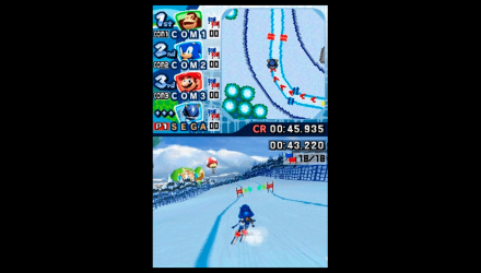 Игра Nintendo DS Mario & Sonic at the Olympic Winter Games Английская Версия Б/У - Retromagaz, image 3