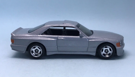 Машинка Базова Hot Wheels '89 Mercedes-Benz 560 SEC AMG Turbo 1:64 HKK85 Metallic Silver - Retromagaz, image 5