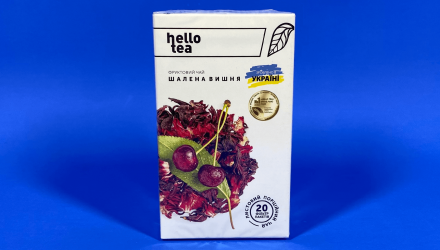 Чай Пакетований Фруктовий Ароматизований Hello Tea Шалена Вишня 40g - Retromagaz, image 1