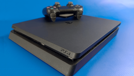 Набір Консоль Sony PlayStation 4 Slim 1TB Black Б/У + Геймпад Бездротовий RMC DoubleShock 4 - Retromagaz, image 2