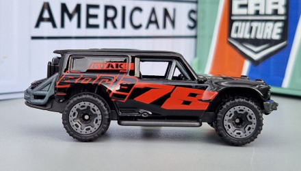 Машинка Базова Hot Wheels Ford Bronco R Hot Trucks 1:64 HKJ04 Black - Retromagaz, image 5