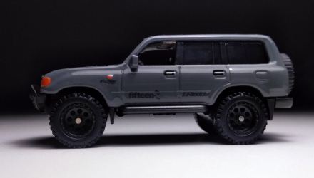 Машинка Базова Hot Wheels Toyota Land Cruiser 80 Hot Trucks 1:64 GRX22 Grey - Retromagaz, image 2