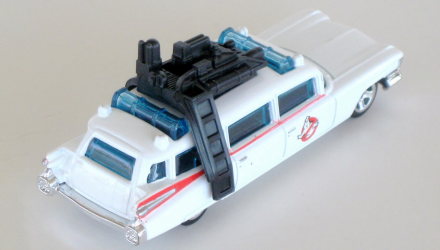 Машинка Базова Hot Wheels Cadillac Ghostbusters Ecto-1 New Models 1:64 R0942 White - Retromagaz, image 3